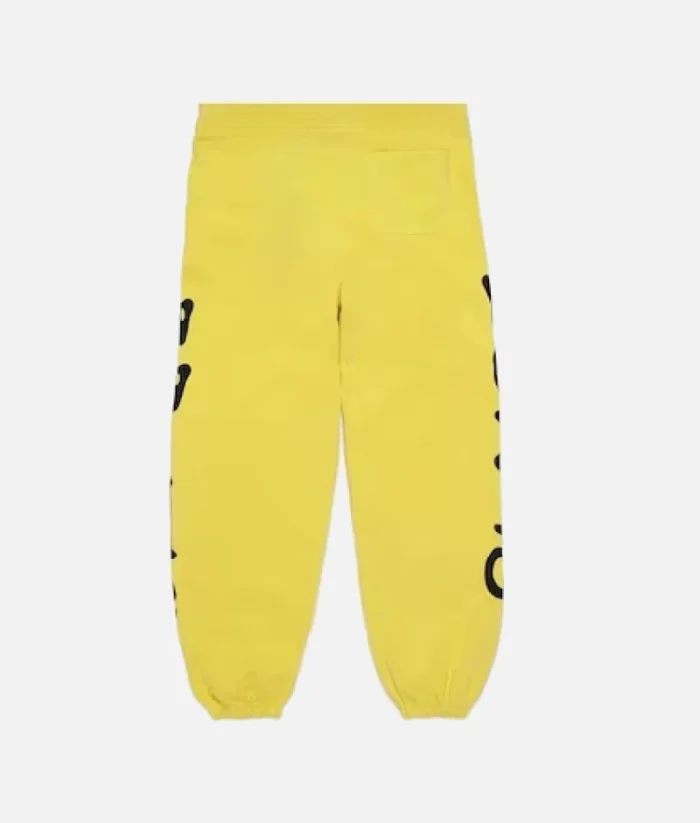 Sp5der Beluga Sweatpants Yellow (1)