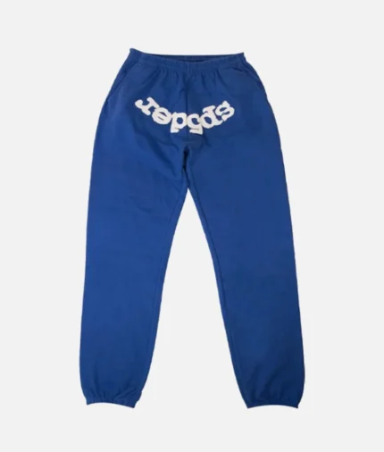 Sp5der Blue Sweatpants (2)