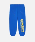 Sp5der TC Sweatpants Blue (2)