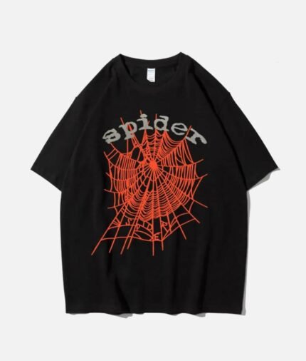 Spider T Shirt Black