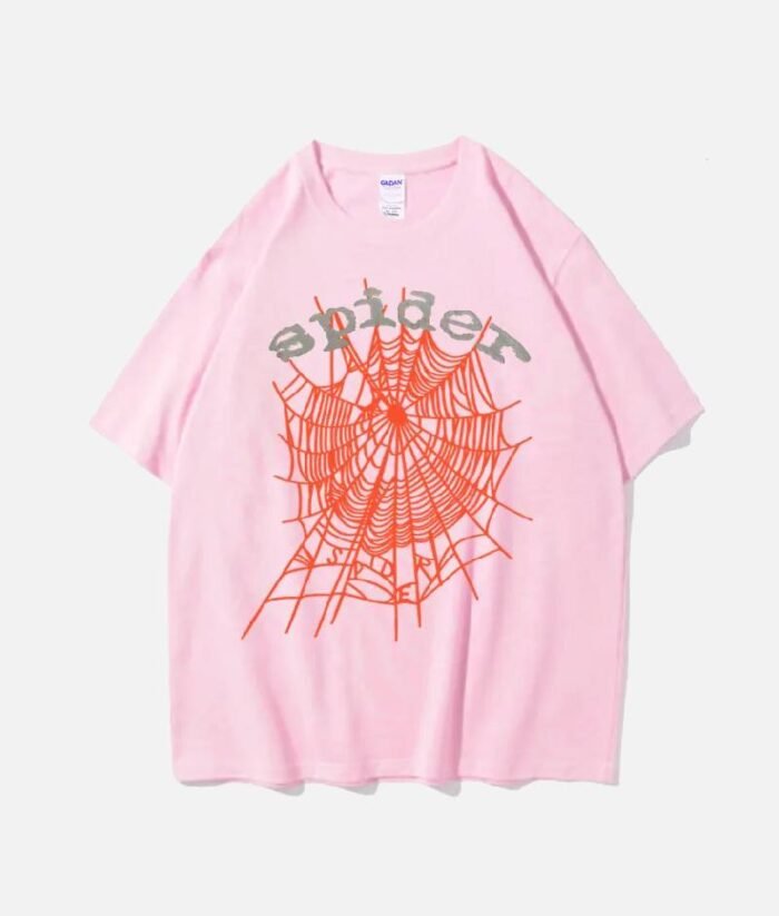 Spider T Shirt Pink