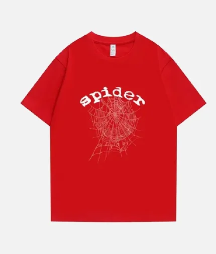 Spider T Shirt Red