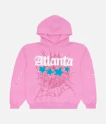 Spider Worldwide Hoodie Atlanta Pink (4)